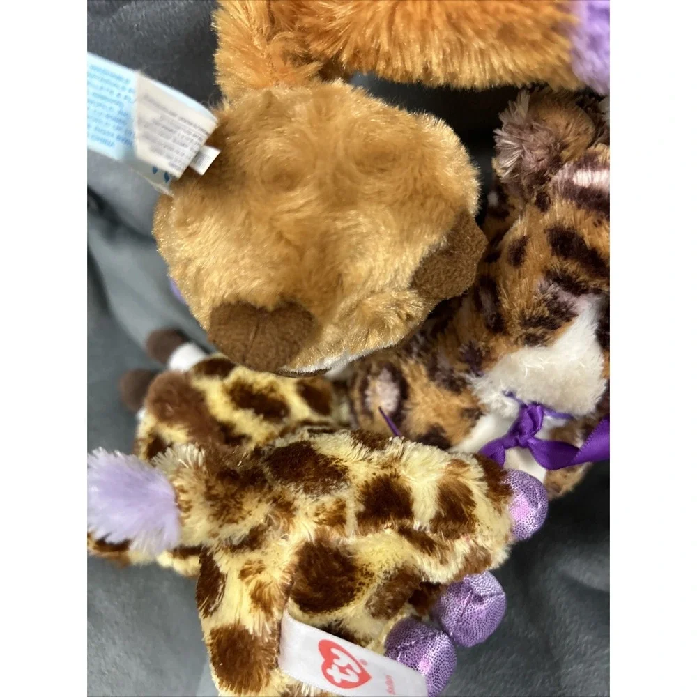 Lot of 3x TY Beanie Boos Stuffed Animal plush